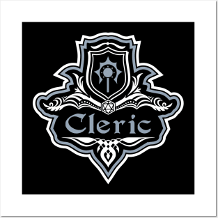 D&D Cleric Class Crest Posters and Art